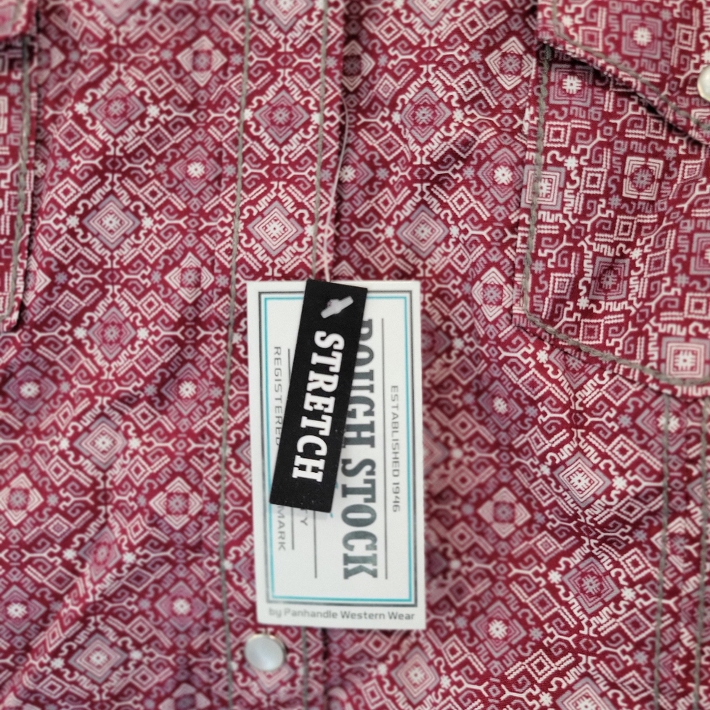 Panhandle Rough Stock Ladies Medallion Print Long Sleeve Shirt Cowgirl Rodeo - Picture 3 of 5